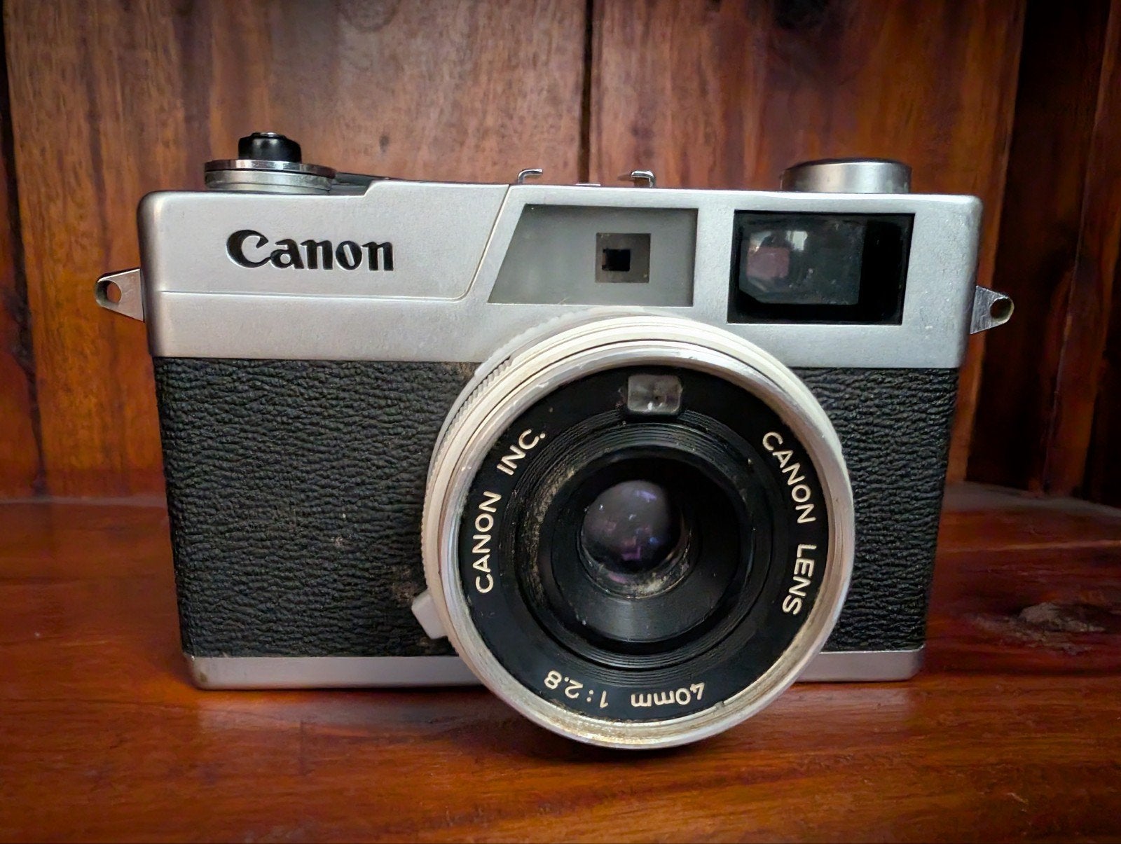 Canon Canonet 28 - Compacte analoge camera, Audio, Tv en Foto, Fotocamera's Analoog, Ophalen of Verzenden, Gebruikt, Compact, Canon