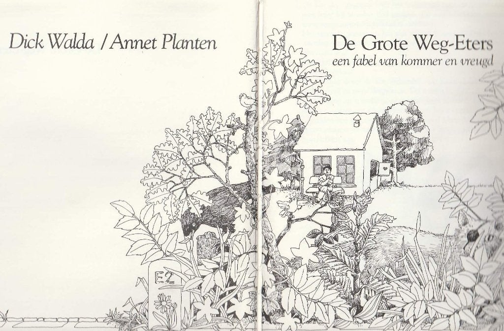 De grote Weg-Eters een fabel van kommer en vreugd, Boeken, Ophalen of Verzenden, Zo goed als nieuw