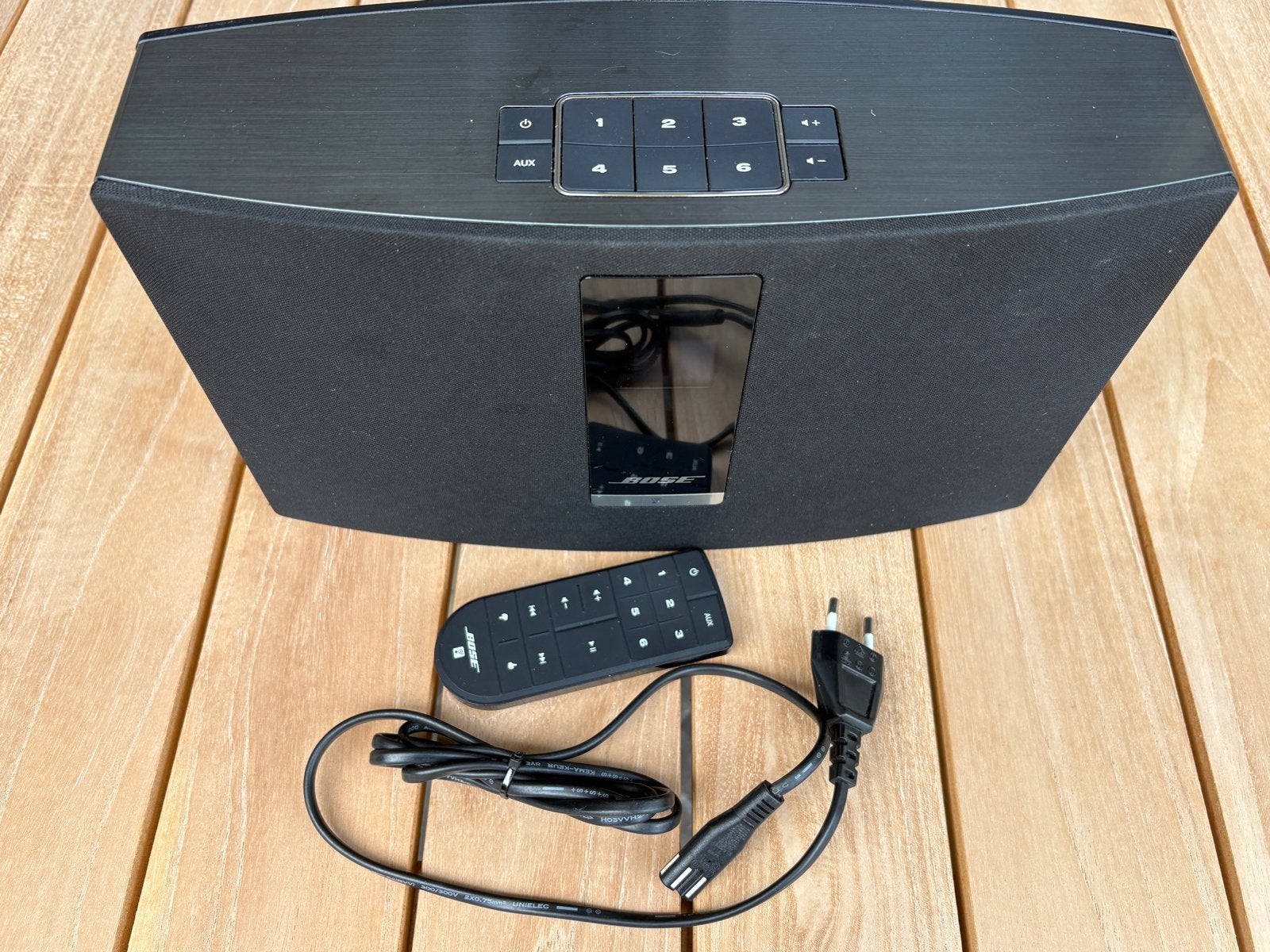 Bose SoundTouch 20 Wi-Fi muzieksysteem met afstandsbediening, Ophalen, Slimme speaker, Gebruikt, Afstandsbediening