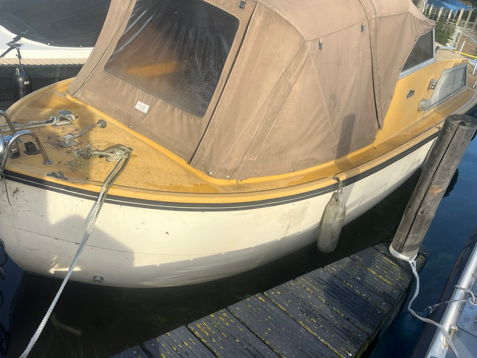 Spitsgatter opknapper motor loopt niet bieden bieden, Watersport en Boten, Vis- en Consoleboten, Gebruikt, Tot 10 pk, Ophalen of Verzenden