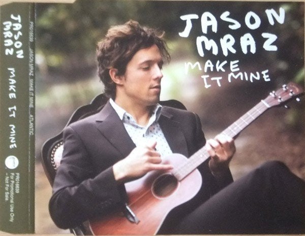 JASON MRAZ CD SINGLE MAKE IT MINE, Cd's en Dvd's, Cd Singles, Zo goed als nieuw, Pop, Ophalen of Verzenden