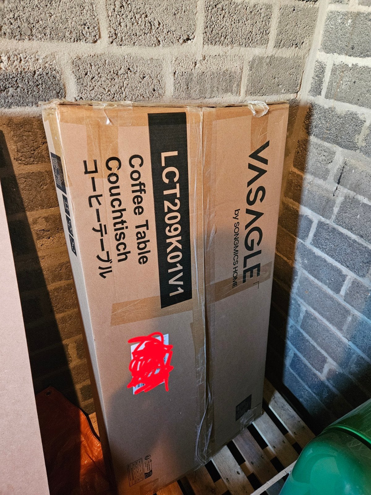 Salontafel, nieuw in doos, Ophalen, 100 tot 150 cm, Nieuw, 50 tot 100 cm