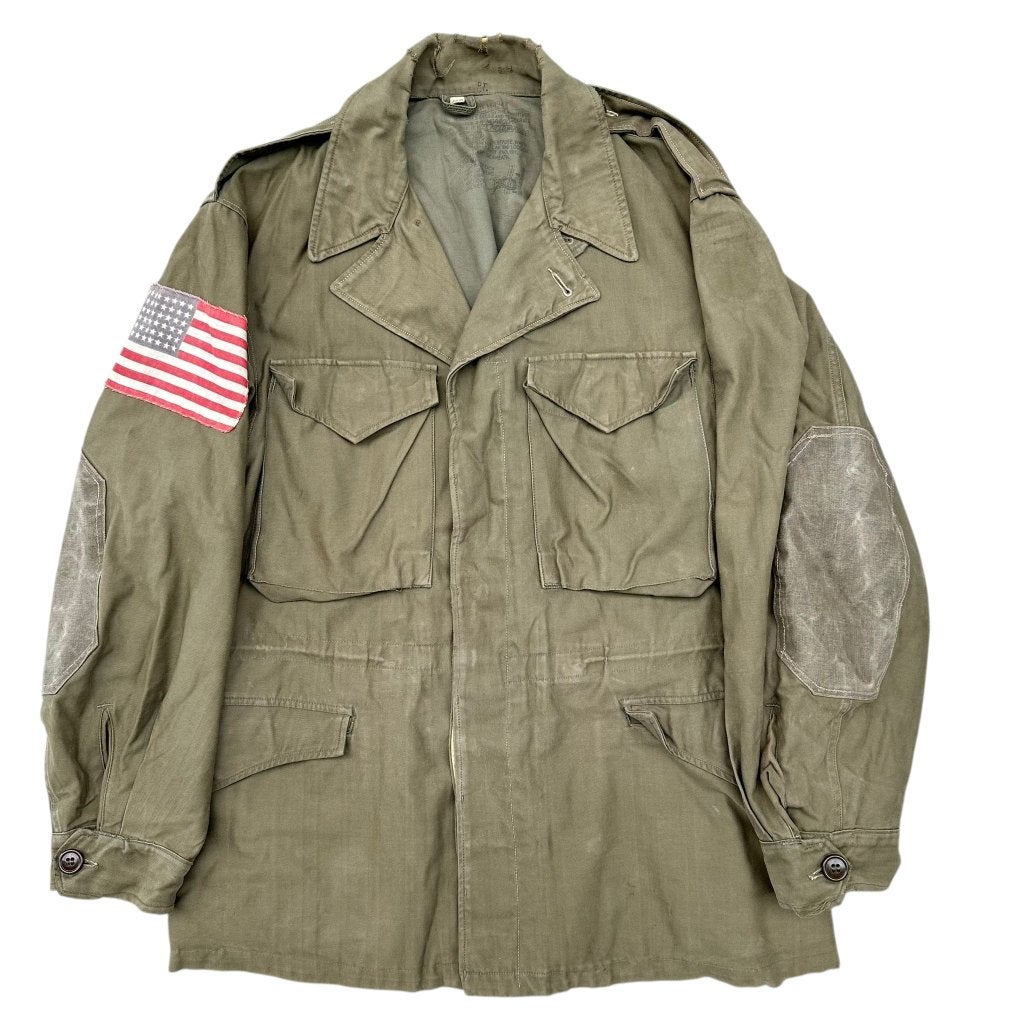 us airborne ww2/postwar m1943 reinforced jump jacket, Verzamelen, Ophalen of Verzenden, Amerika, Kleding of Schoenen
