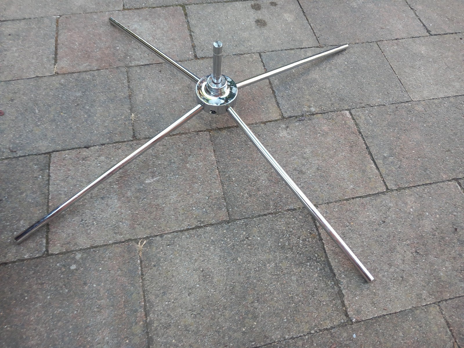 zware inklapbare voet voor een banner. 4 stuks totaal, Ophalen of Verzenden, Zo goed als nieuw