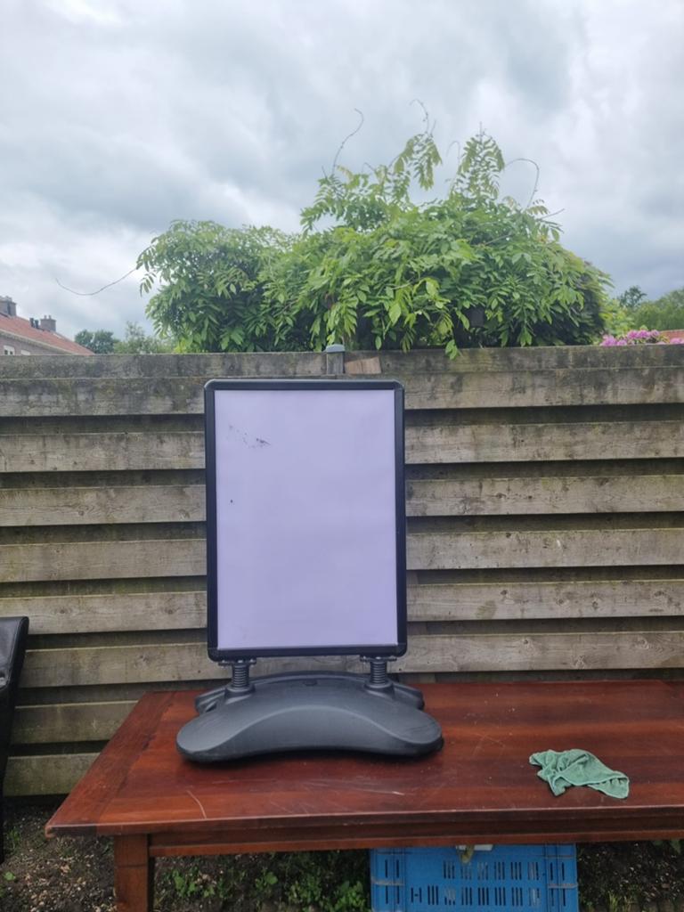 reclamebord, Ophalen of Verzenden