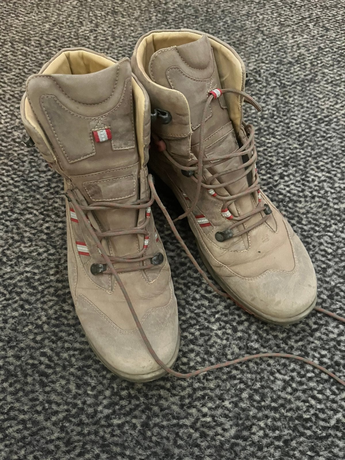 Wandelschoenen hoog model Durea, Ophalen, Gebruikt, Schoenen