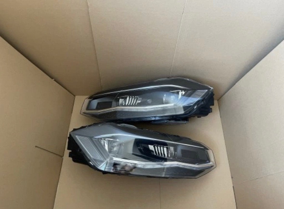 Full LED koplampen VW POLO 2G 2G1941036B 2G1941035B, Auto-onderdelen, Verlichting, Ophalen, Gebruikt, Volkswagen