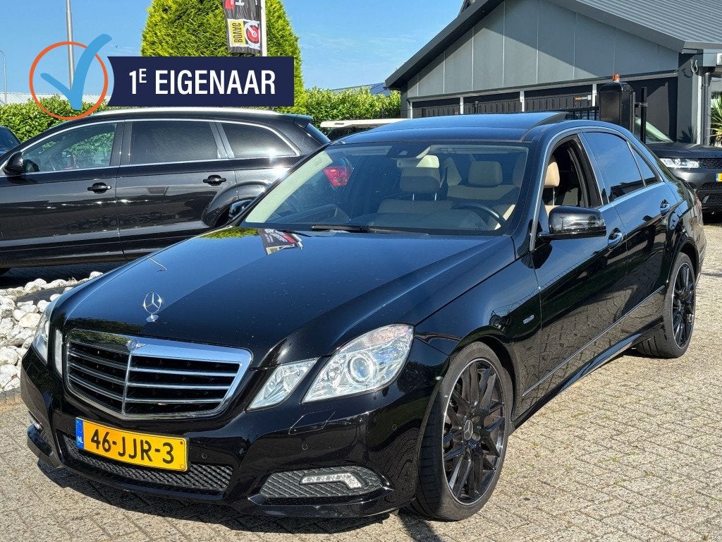 Mercedes-Benz E-Klasse E350 CGi V6 Benzine Avantgarde Panora, Automaat, Euro 5, Gebruikt, Beige