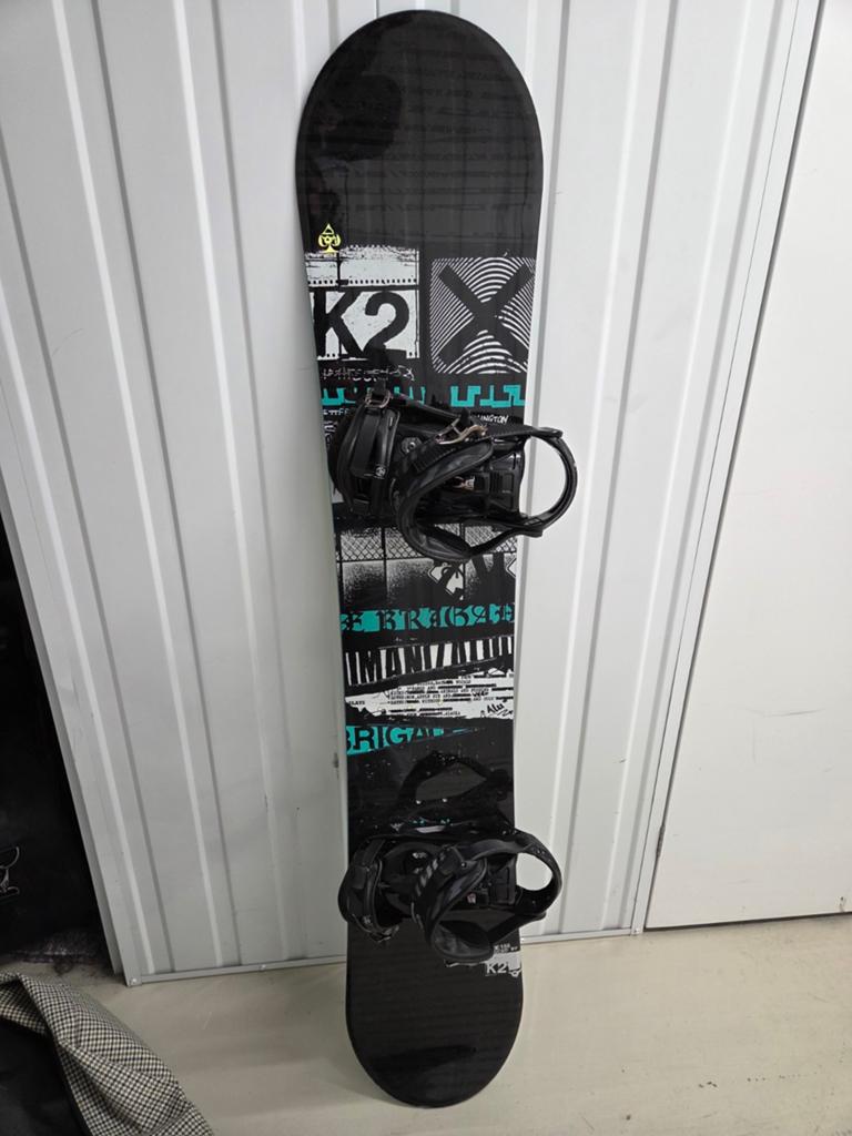 K2 Brigade 155 Snowboard complete set, Sport en Fitness, Ophalen, Gebruikt, Overige typen