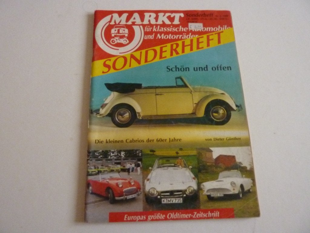 Cabrio nummer Oldtimer Markt :Kever, Honda, Alfa, NSU etc, Ophalen of Verzenden, Gelezen, Honda