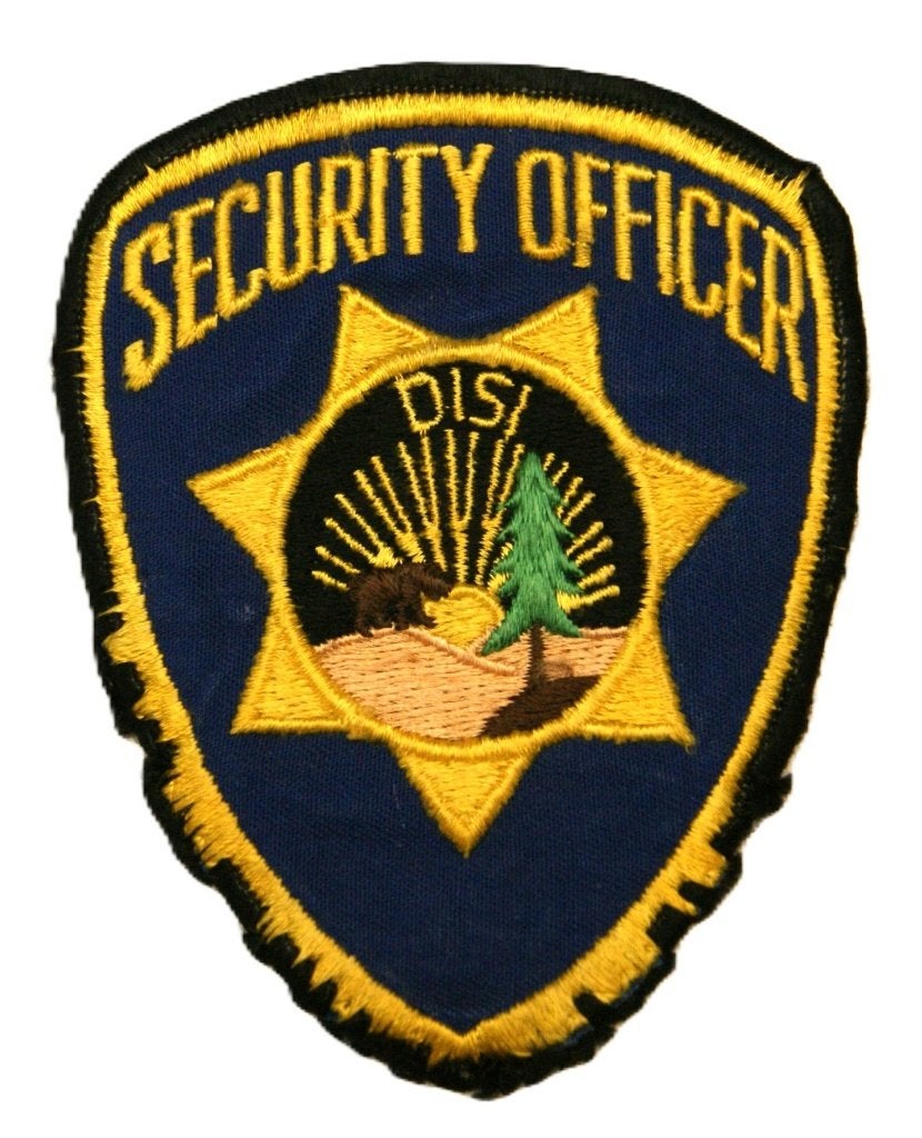 Patch Embleem DISI Security / USA, Ophalen of Verzenden, Overige soorten, Amerika, Embleem of Badge