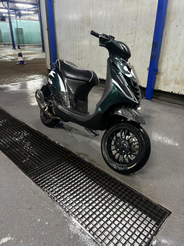 Piaggio Zip 70cc Brom, Ophalen, Tweetakt, Zo goed als nieuw, 70 cc