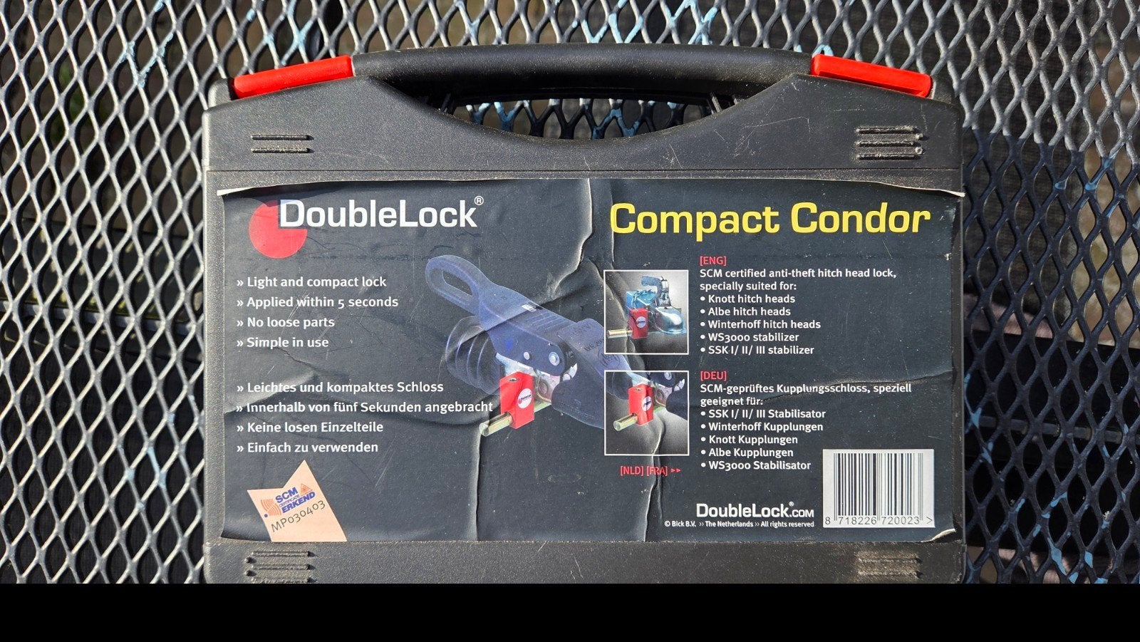 DoubleLock Compact Condor Dissel slot, Ophalen of Verzenden, Zo goed als nieuw