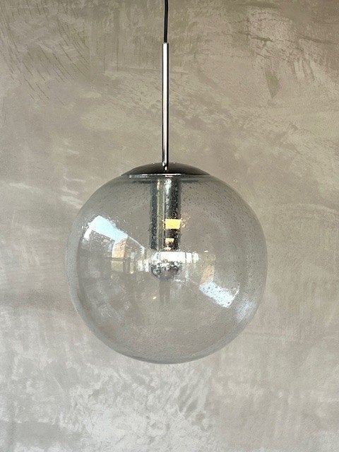 Peill & Putzler hanglamp vintage design bollamp jaren 70, Gebruikt, ., Vintage, .