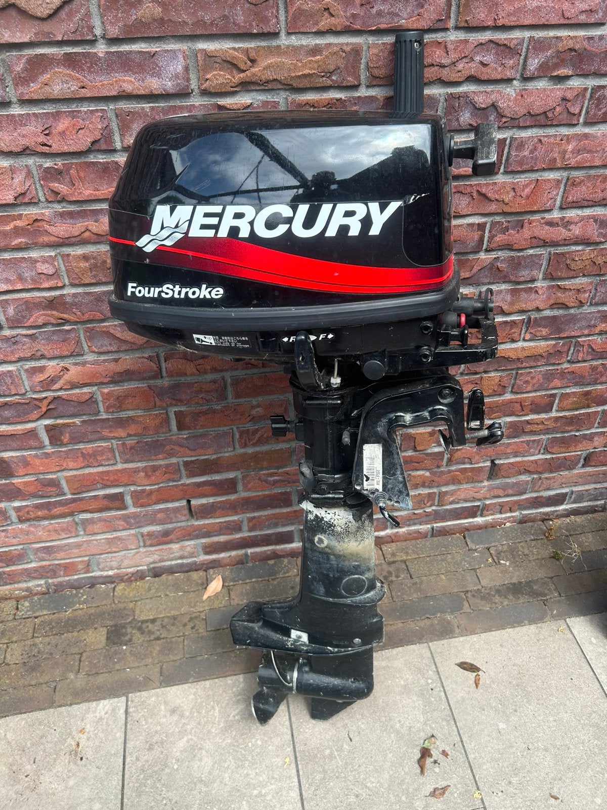 Buitenboord motor en Polyester boot om op te knappen, Watersport en Boten, Ophalen, Gebruikt, Polyester, Overig typen