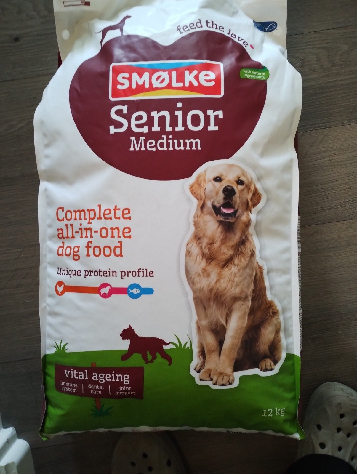 Senior voer zak 12 kilo, Ophalen, Hond