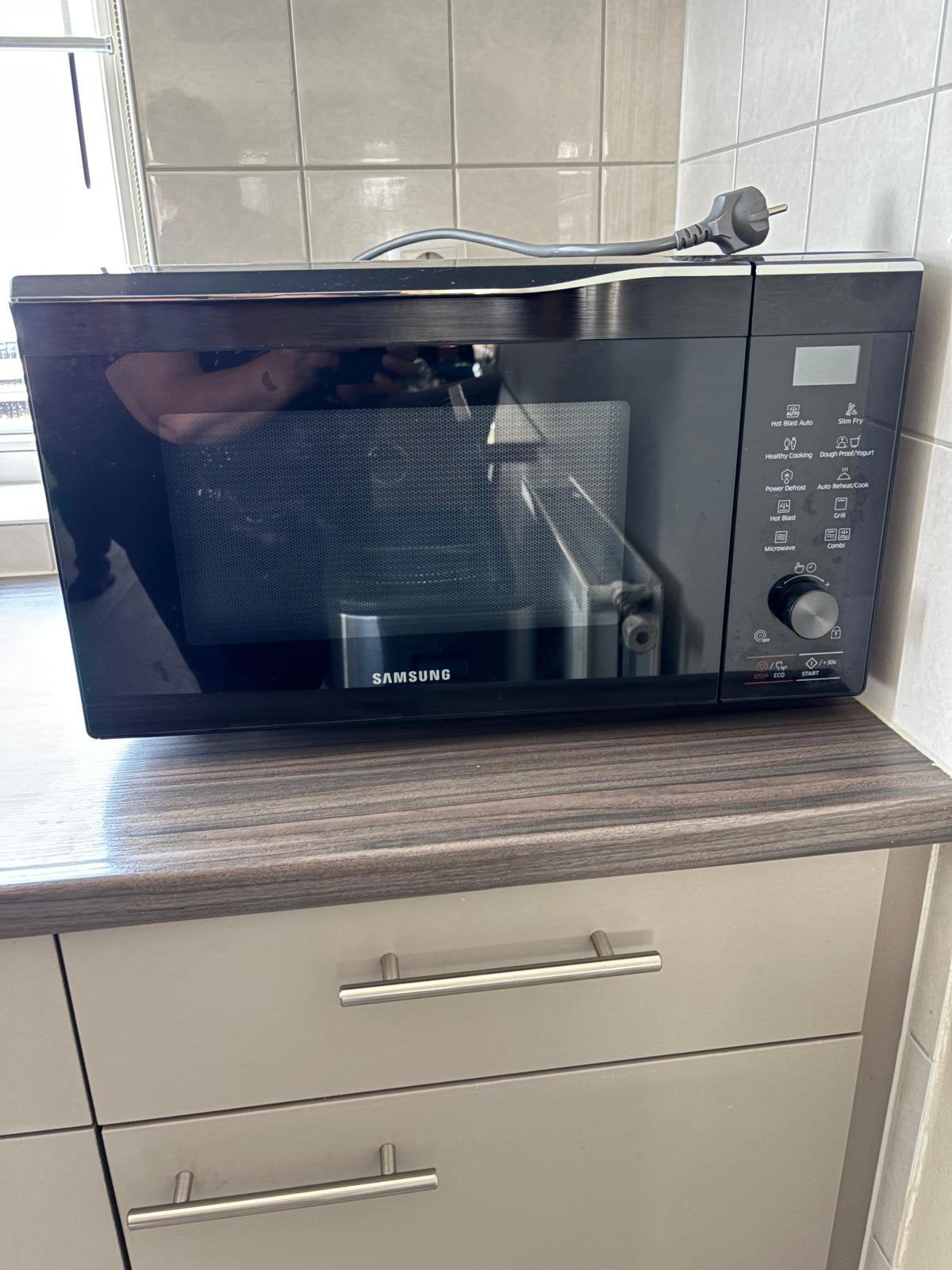 Combi magnetron samsung, Ophalen, Zo goed als nieuw
