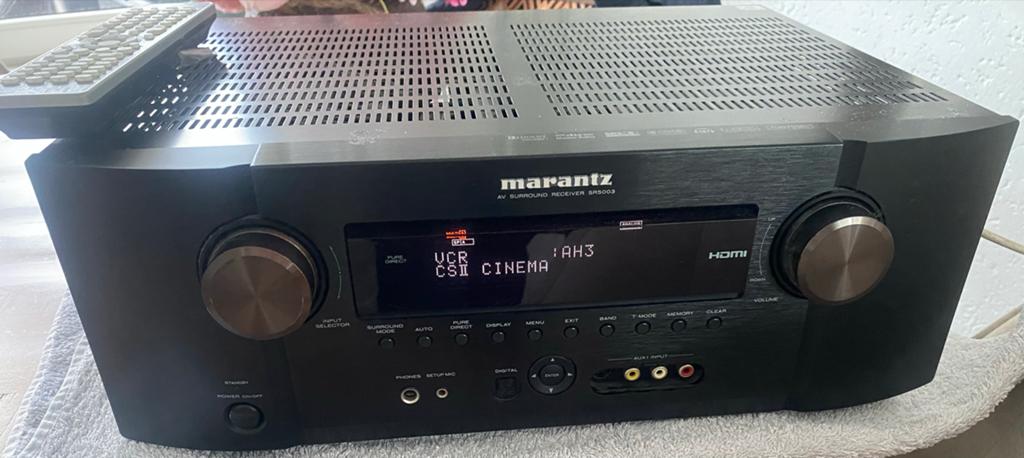 Marantz SR5003 AV Surround Receiver, Marantz, Gebruikt, Ophalen of Verzenden, 60 tot 120 watt