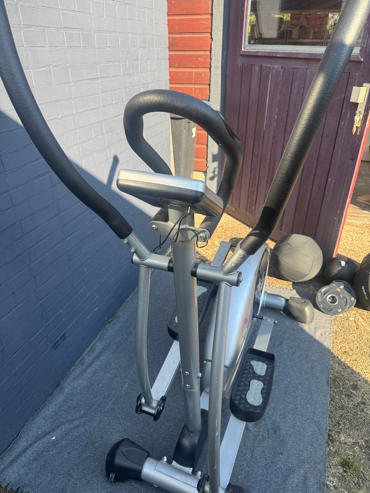 Christopeit Sport EL7 Crosstrainer -, Ophalen, Gebruikt, Crosstrainer, Metaal