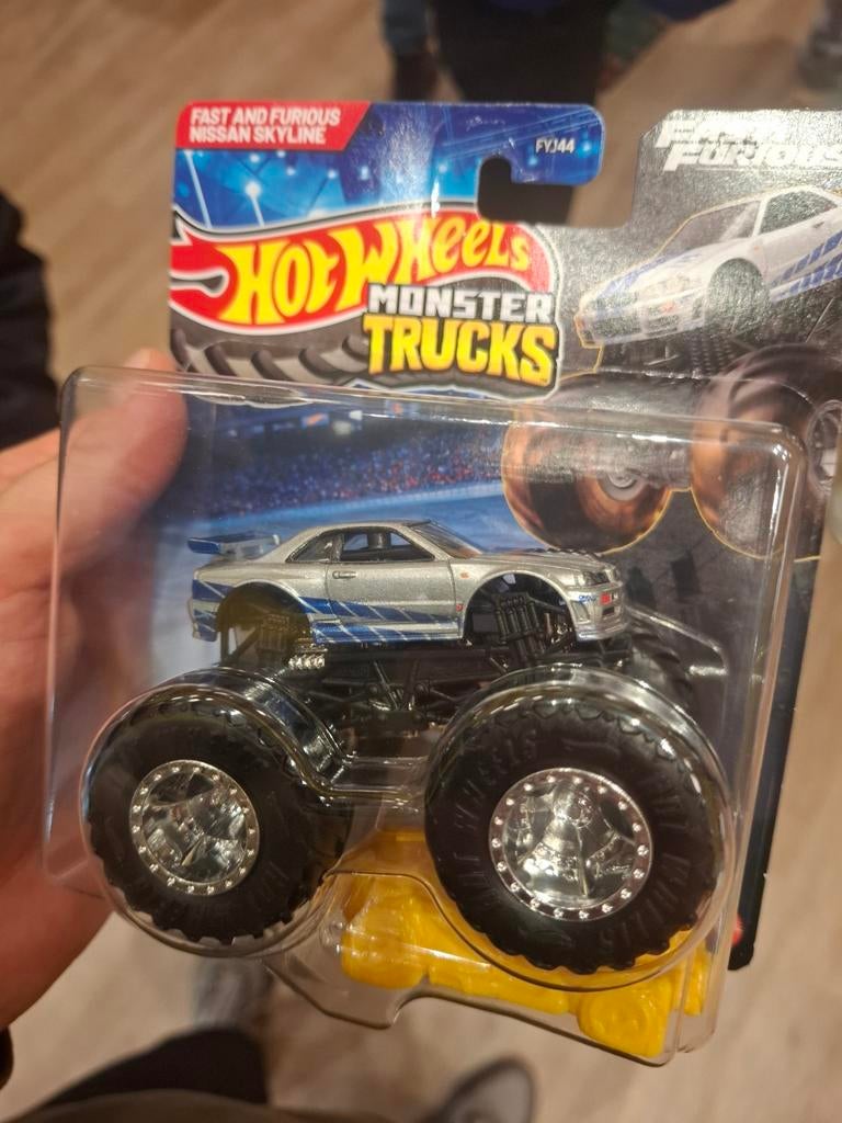 Hot Wheels Nissan Skyline GT-R R34 Monster Truck, Ophalen of Verzenden, Nieuw