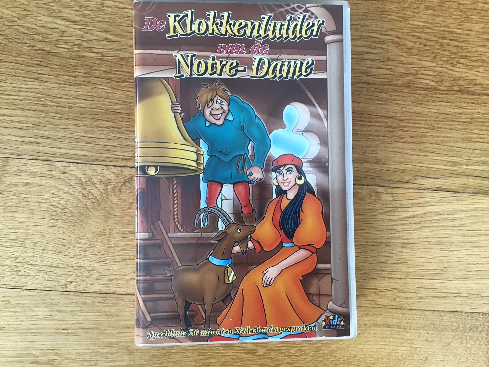 De klokkenluider van de Notre Dame ,film op videoband nederl, Gebruikt, Alle leeftijden, VHS, Ophalen of Verzenden