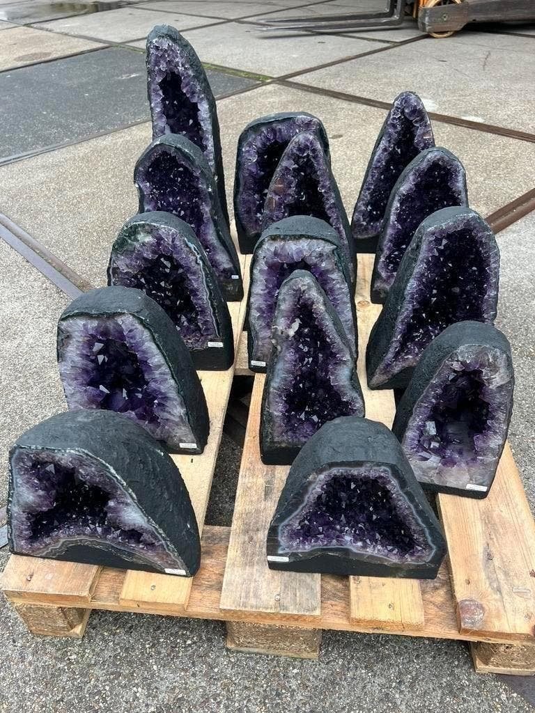 Amethist geodes/kathedraal, Ophalen, Mineraal