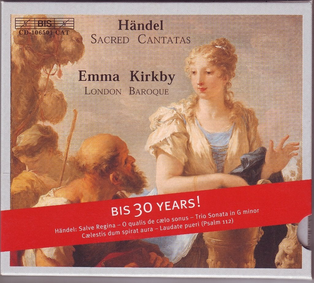 Händel: Sacred Cantatas – Emma Kirkby, Cd's en Dvd's, Ophalen of Verzenden, Zo goed als nieuw, Barok, Händel