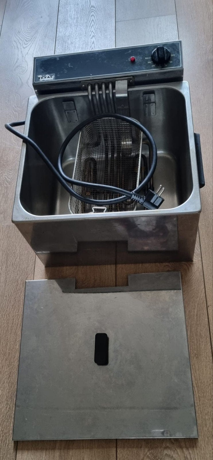 Tefal Professionele RVS Frituurpan, 4 liter of meer, Ophalen, Gebruikt, Uitneembare binnenpan