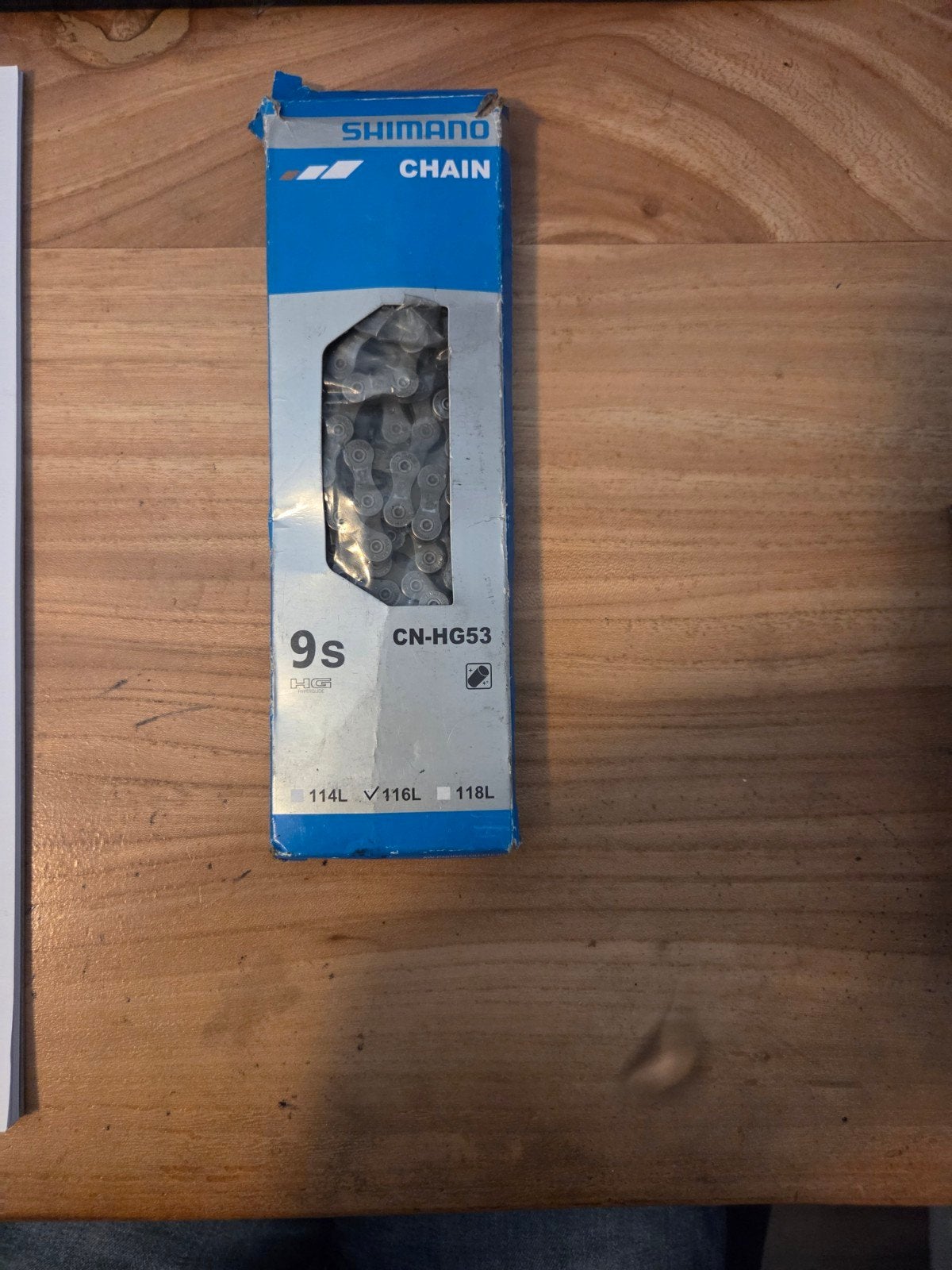 Shimano CN-HG53 9-speed fietsketting, Elektrische fiets, Ophalen of Verzenden, Derailleur of Ketting, Shimano