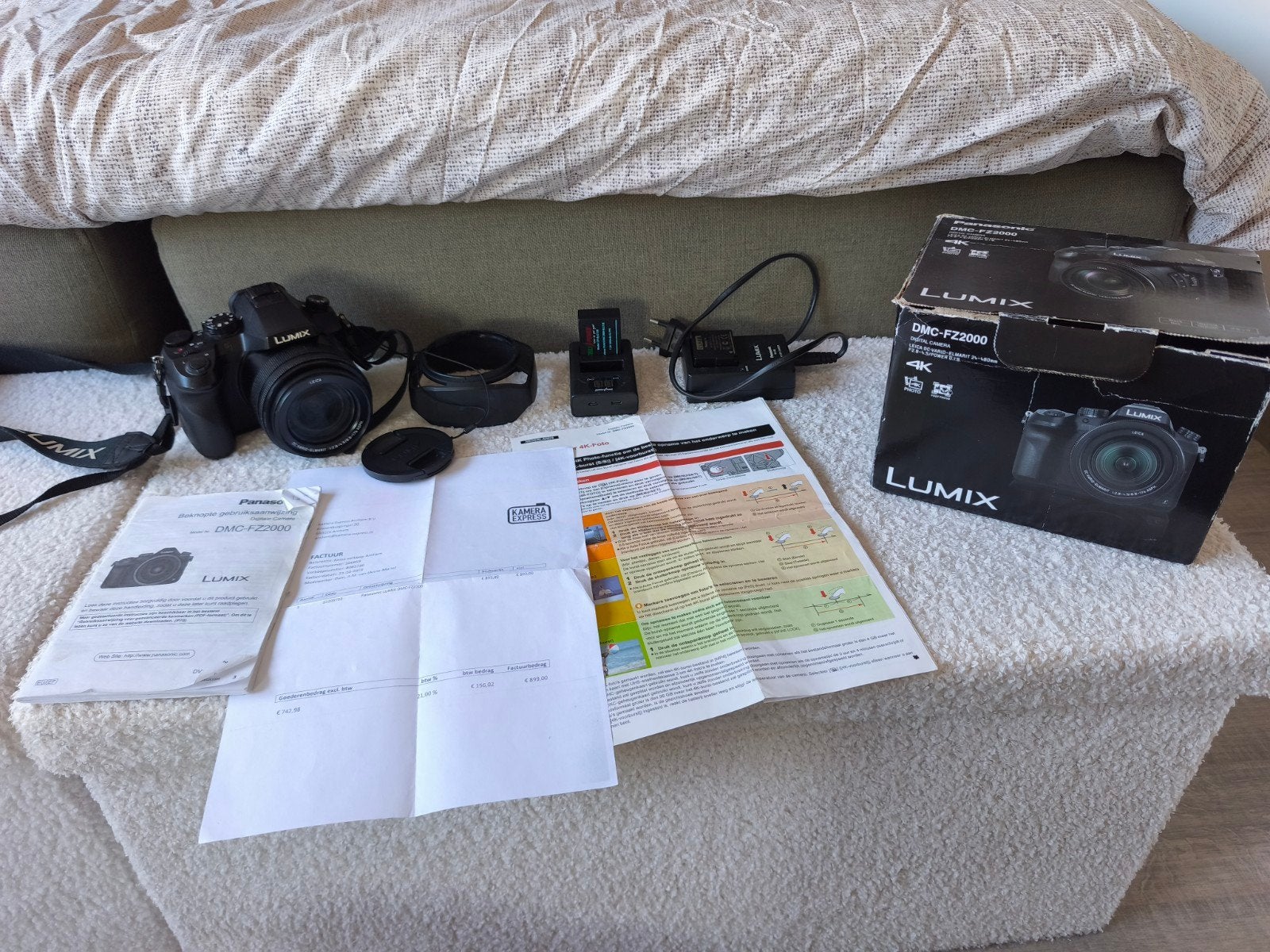 Panasonic Lumix DMC-FZ2000 Bridgecamera, Ophalen, Overige Merken, 8 keer of meer