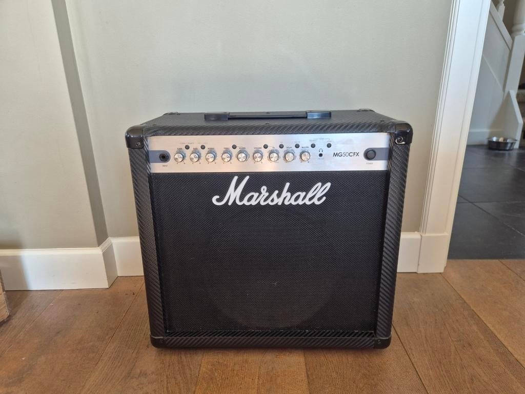 Marshall MG50CFX gitaarversterker, Muziek en Instrumenten, Ophalen of Verzenden, Zo goed als nieuw, Minder dan 50 watt