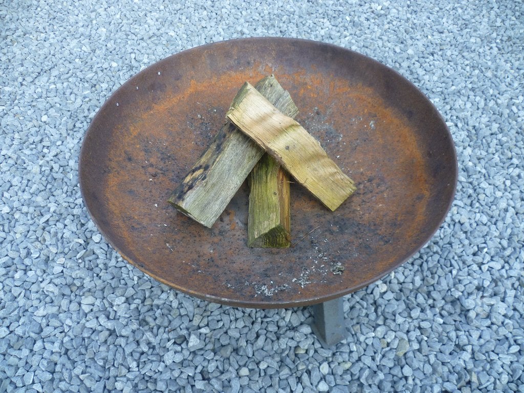 Vuurschaal Vuurkorf BBQ Vuurpot Vuurmand Tonterpot, Ophalen, Gebruikt
