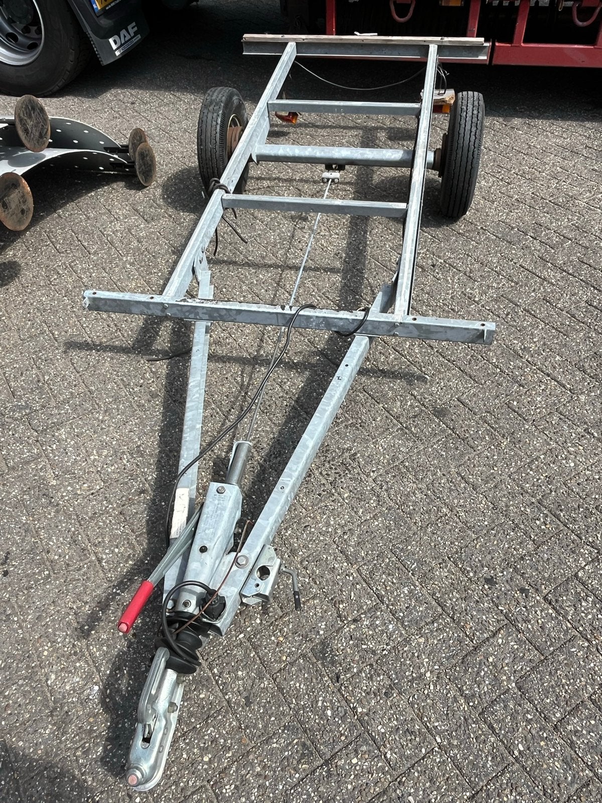 Opknapper Kleine aanhanger, Ophalen, Gebruikt