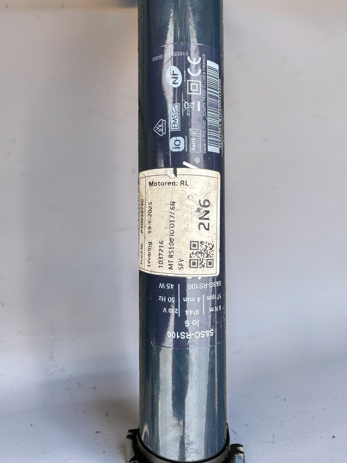 Nieuwe Somfy Motoren: Ceras, Jet, Atlas, Altus, Oximo, Solus, Ophalen of Verzenden, Nieuw, Elektromotor, Minder dan 1400 rpm