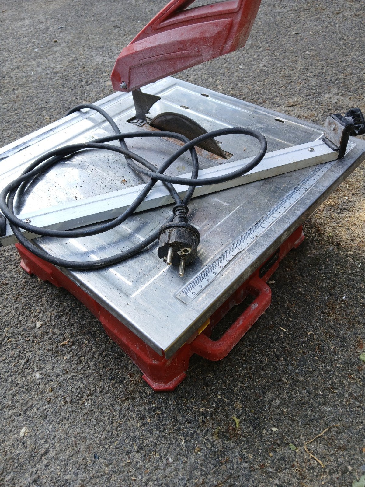 Einhell tegelzaagmachine, Ophalen, Gebruikt, 600 tot 1200 watt, 30 tot 70 mm