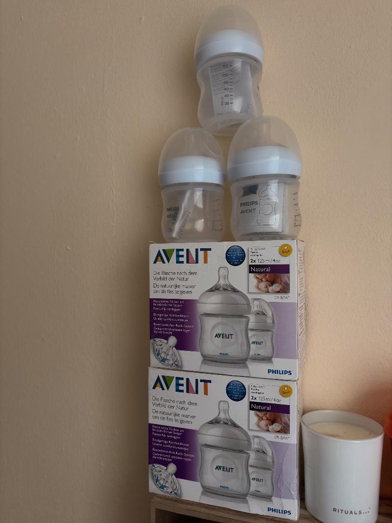 7 nieuwe Avent flesjes, Ophalen, Nieuw, Overige typen