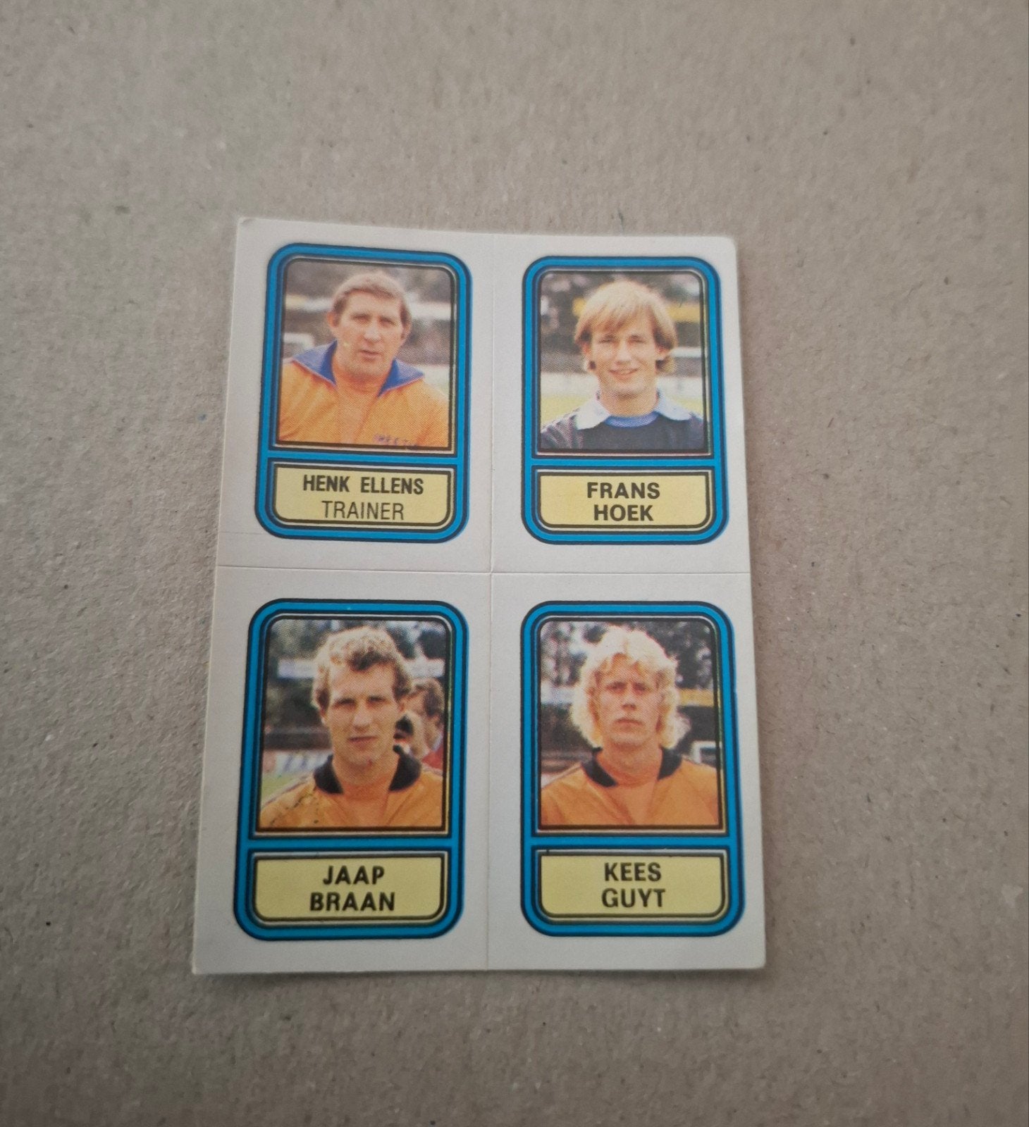 Voetbal 80 FC Volendam, Ophalen of Verzenden, Nieuw, Overige binnenlandse clubs, Poster, Plaatje of Sticker