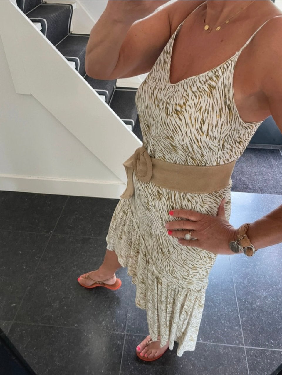 Alix the Label, fijn en super leuk zomerjurkje, S/M, Maat 38/40 (M), Overige kleuren, Nieuw, Ophalen of Verzenden