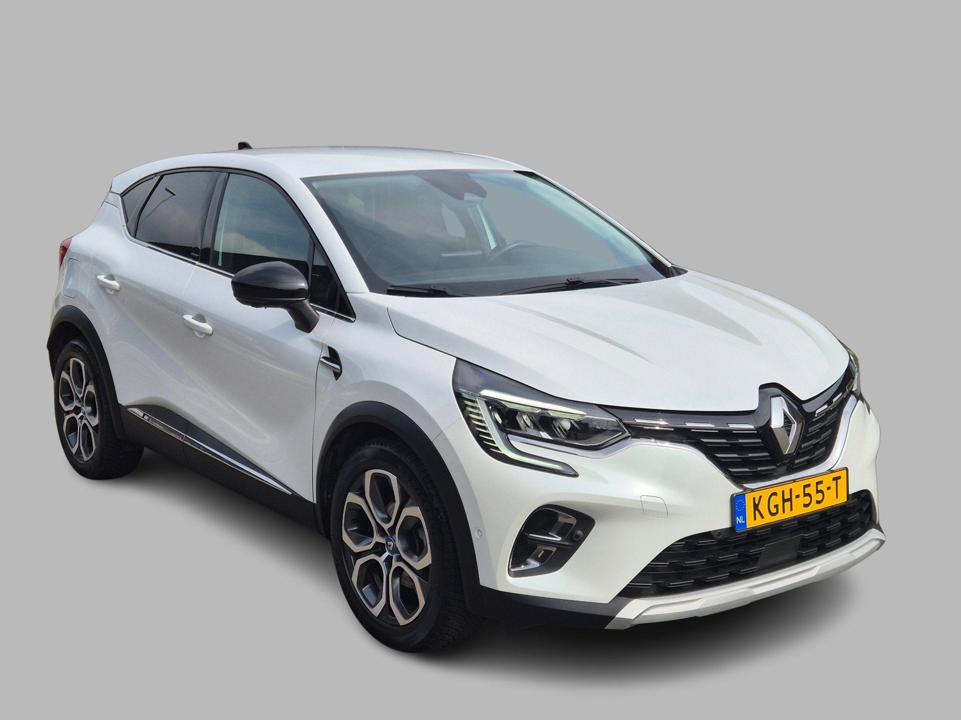 Renault CAPTUR 1.6 E-Tech Plug-in Hybrid 160 Intens Carplay,, Auto's, Renault, 77 km/l, Gebruikt, 4 cilinders, Leder en Stof