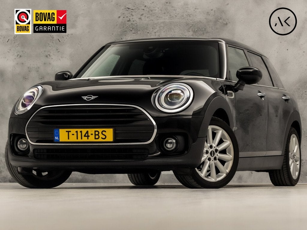 MINI Clubman 1.5 One Sport Automaat (FACELIFT, NAVIGATIE DEA, Auto's, Mini, 12 maanden, 1325 kg, Gebruikt, Zwart