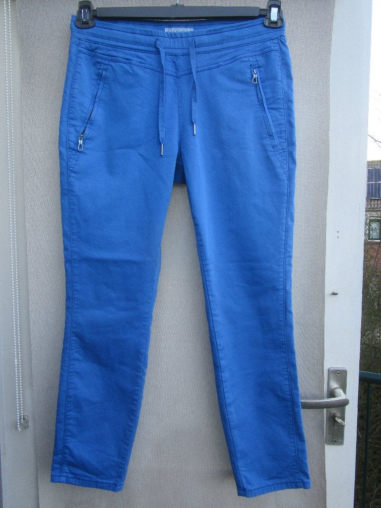 Broek RED BUTTON mt 40  blauw, Kleding | Dames, Broeken en Pantalons, Nieuw, Maat 38/40 (M), Blauw, Lang, Verzenden