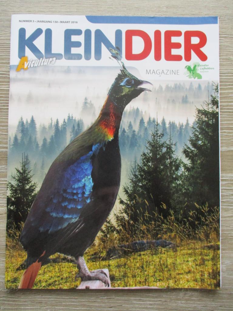 Kleindier magazine nr. 3 jaargang 130 maart 2016, Ophalen of Verzenden, Gelezen, Honden