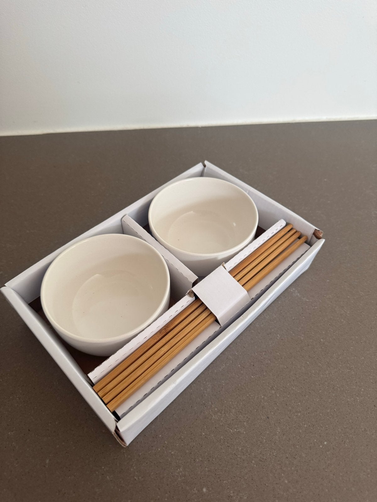 Chinees Ramen Set - Kommen en Eetstokjes, Ophalen, Aziatisch, Keramiek, Nieuw