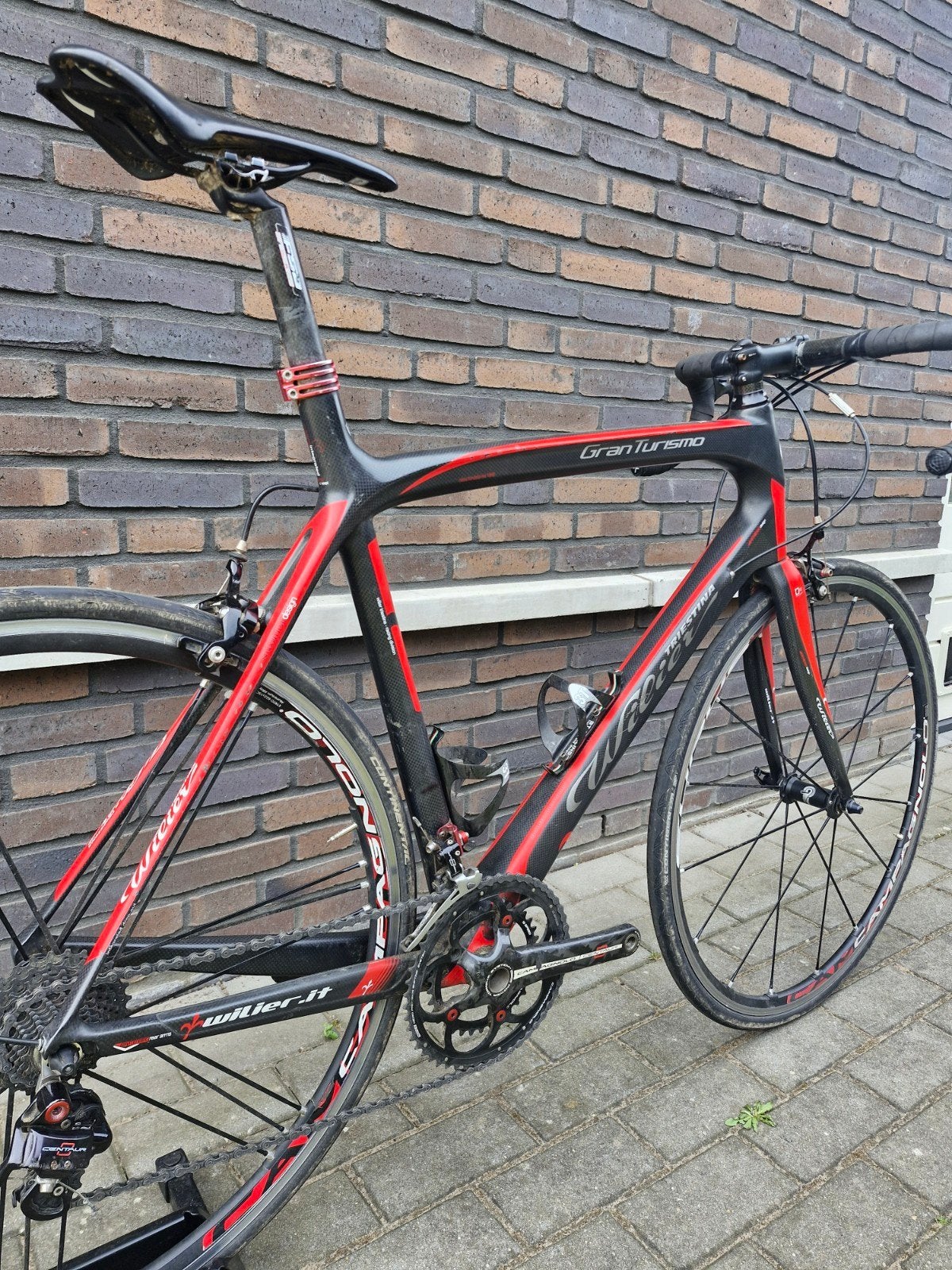Wilier GTR team carbon racefiets campagnolo maat 58cm L, Gebruikt, Carbon, Info@bimici.nl, 57 tot 61 cm