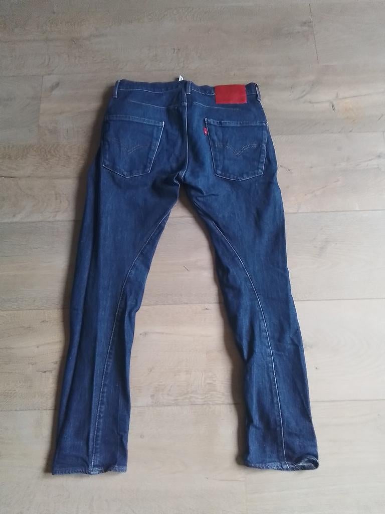 Mooie donkere Levis spijkerbroek model 502 W29 L32, Ophalen of Verzenden, Zo goed als nieuw, Blauw, W32 (confectie 46) of kleiner