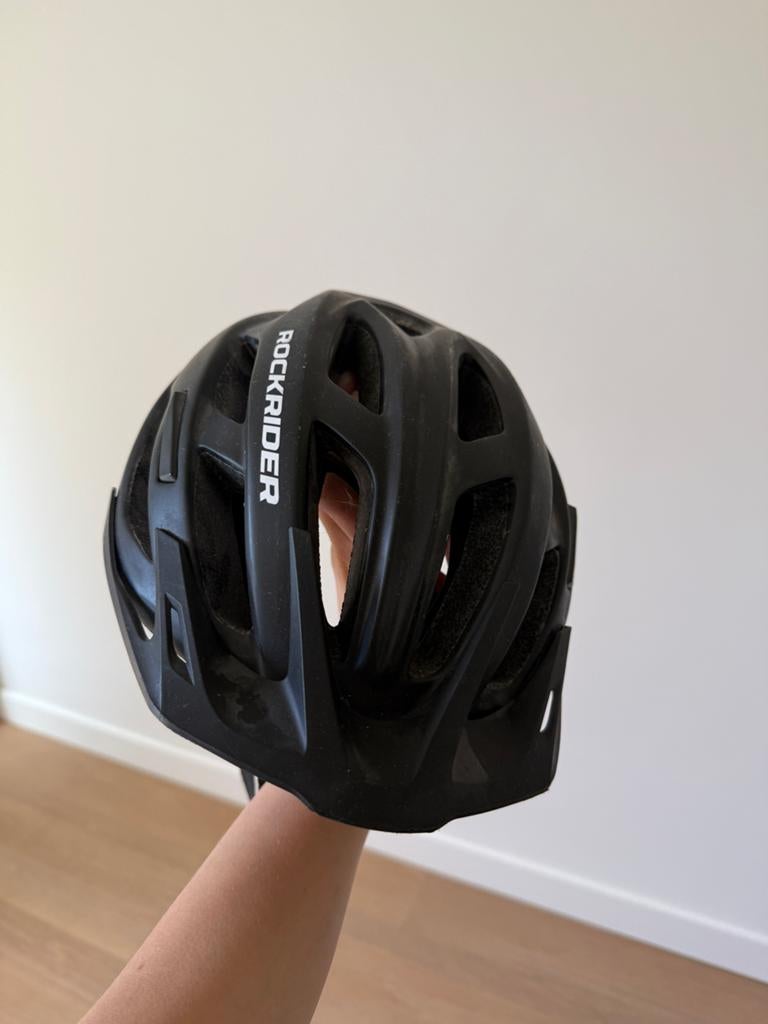 Rockrider Fietshelm - Zwart, Ophalen, Gebruikt, Overige maten, Heer of Dame