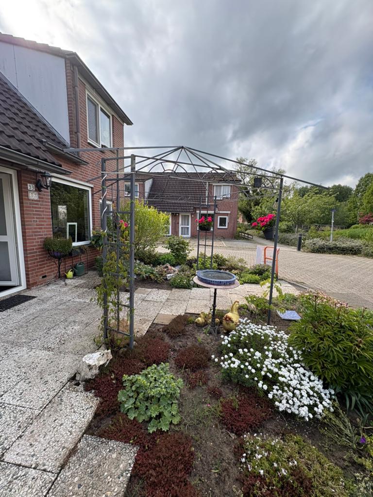 Partytent met doek, Ophalen of Verzenden, Gebruikt