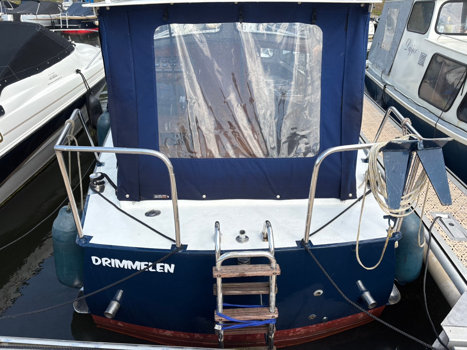 Ten broeke kruiser 780, Watersport en Boten, Ophalen, Zo goed als nieuw, Motor en Techniek, Motorboot