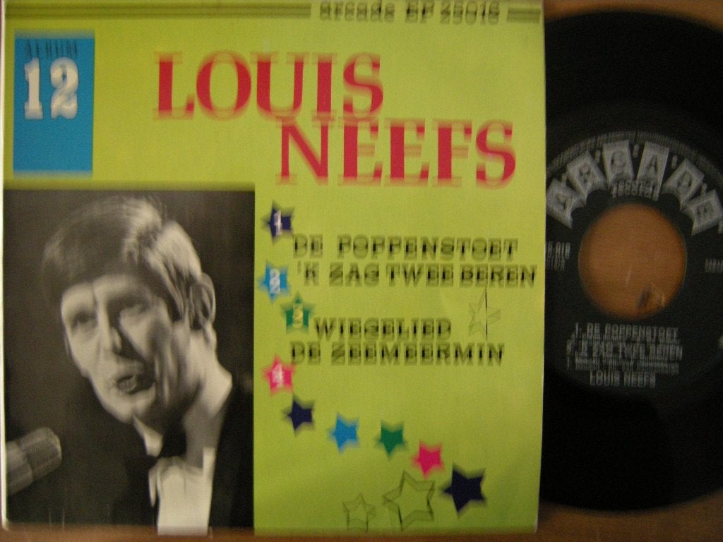 Louis Neefs (De Poppenstoet / 'K Zag Twee Beren) ep., Gebruikt, Overige genres, 7 inch, Ophalen of Verzenden