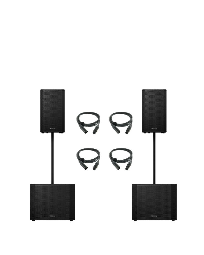 Pioneer DJ XPRS122 + XPRS1182ST SET, Audio, Tv en Foto, Luidsprekers, Overige merken, Overige typen, Pioneer DJ, Nieuw